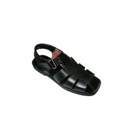 Black Color Kolhapuri Sandals